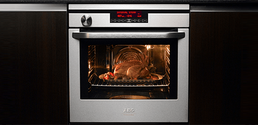 AEG Oven Cooking