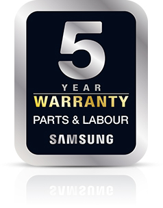 5 year parts and labour warranty