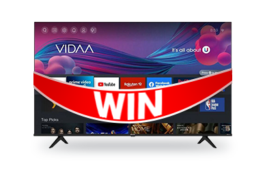 Win a Hisense Smart TV