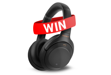 Win a Sony WH-1000XM3 Wireless Noise Cancelling Headphones
